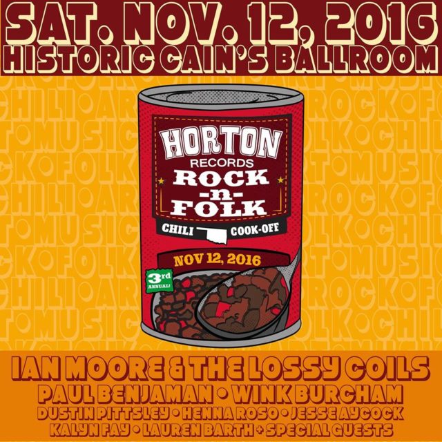 Local Record Label to Host Chili Cook-off & Live Music Event