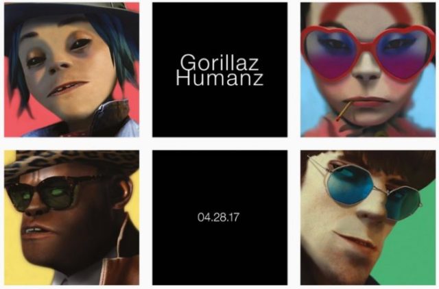 Gorillaz Release New Songs from Humanz