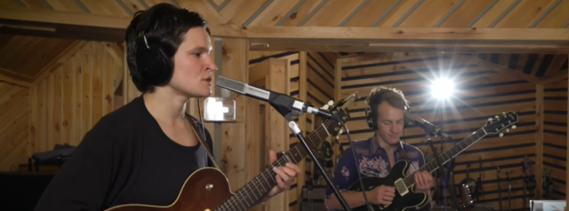 Watch Live Performances of Big Thief’s “Not” and “Cattails”
